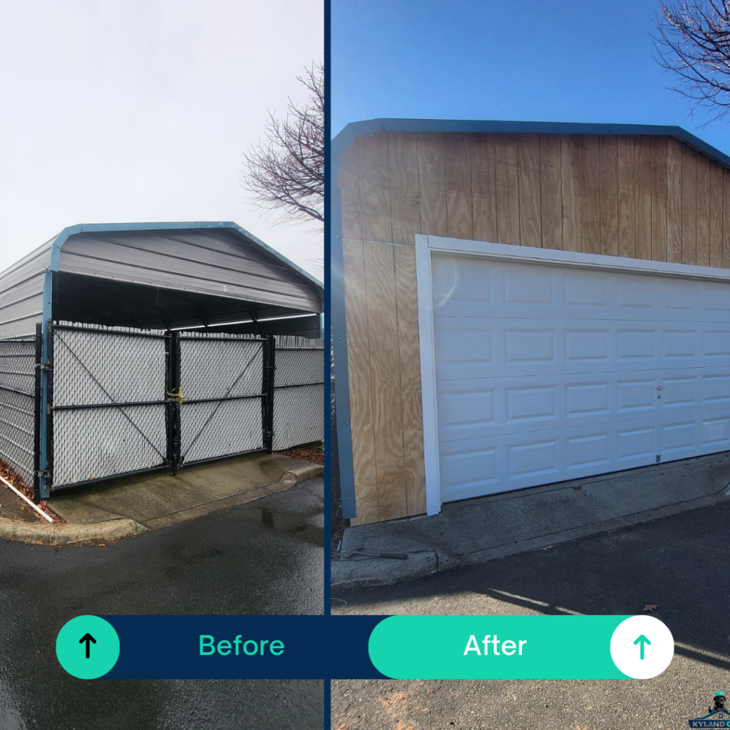garage repair new outdoor garage