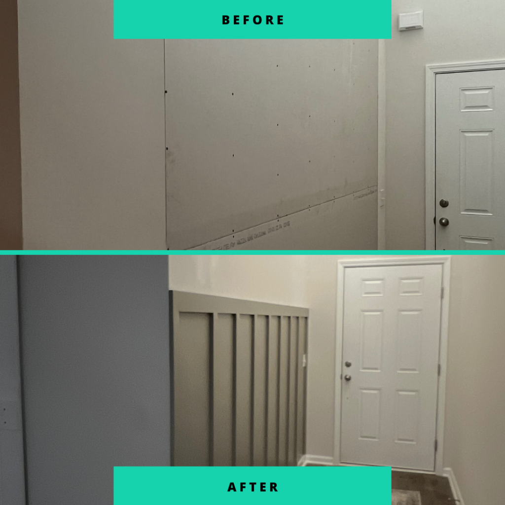 drywall repairs and trim