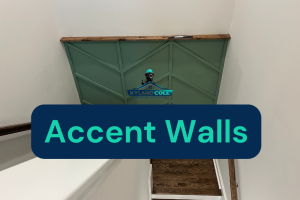 new accent wall in savannah