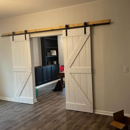 barn doors office